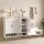 Artiss Shoe Cabinet Bench Set with Adjustable Shelves and 36-Pair Storage White