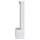 Artiss Max Hall Tree: 180cm White Shoe Rack Cabinet with Coat Hooks, Bench, Curved Edges, and Anti-Tipping Design