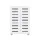 Artiss Alster 5-Tier Shoe Rack Cabinet, White, 20 Pair Capacity - Adjustable Shelves, Ventilated Doors, 60x33.5x87cm