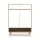 Artiss Pine & White Shoe Rack Cabinet for 20 Pairs, 5 Tiers, 2 Drawers, Soft-Close, Anti-Tip, 80x32x