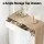Artiss Pine & White Shoe Rack Cabinet for 20 Pairs, 5 Tiers, 2 Drawers, Soft-Close, Anti-Tip, 80x32x