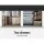 Artiss Shoe Rack Cabinet 30 Pairs White High Gloss Front, Adjustable Shelves, 80x33x100cm, Sturdy Particle Board