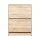 Artiss 3-Tier Shoe Rack Cabinet, 24 Pairs, Adjustable Shelves, Oak Finish, Compact Design, 63x29x86cm, Easy Assembly
