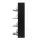 Artiss Shoe Rack Cabinet - Sleek Black Storage for 60 Pairs, 4 Doors, Adjustable Shelves, Space-Saving Design