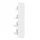 Artiss Shoe Rack Cabinet - White, 4 Doors, Holds 60 Pairs, Melamine Particle Board, Adjustable Shelves, 160cm Tall