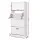Artiss 2-Piece Shoe Cabinet Storage Organiser with 4 Flip Drawers Adjustable Shelves White Entryway Set