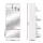 Artiss White Mirror Shoe Cabinet for 60 Pairs, Melamine Particle Board, 4 Compartments, Full-Length Mirror, 63x30x160cm