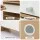 Artiss 8-Tier Narrow Shoe Cabinet White and Pine 80 x 35 x 154 cm Slim Hallway Storage Unit 4 Flip Doors