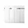 Artiss Lydia Shoe Rack Cabinet: 24-Pair Storage, Adjustable Shelves, High-Gloss Finish, White