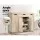 Artiss Adjustable Shoe Rack Cabinet - Pine Finish, Stores 26 Pairs, Stylish & Durable with Extra Storage