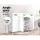 Artiss Adjustable White Shoe Rack Cabinet - Organise Up to 26 Pairs with Ease and Style, Premium Build