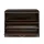 Artiss Kyla Walnut Shoe Rack Cabinet Bench, 2-in-1 Storage for 15 Pairs, Stylish PU Leather Seat, Easy Assembly
