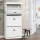 Artiss White 3-Tier Shoe Rack Cabinet – Stores 18 Pairs, Adjustable Shelves, Premium E1 MDF, 53.5x24x117.5cm