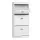 Artiss 2-Piece Shoe Cabinet Storage Organiser with 3 Flip Drawers White