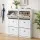 Artiss 2-Piece Shoe Cabinet Storage Organiser with 3 Flip Drawers White