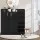 Artiss Black Clair Shoe Rack Cabinet - 21 Pairs - Adjustable Shelves, Contemporary Design, 80x30x90cm, Paper Finish