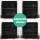 Artiss Black Clair Shoe Rack Cabinet - 21 Pairs - Adjustable Shelves, Contemporary Design, 80x30x90cm, Paper Finish