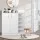 Artiss White Shoe Rack Cabinet, Adjustable Shelves, Stores 21 Pairs, Contemporary Design, 80x30x90cm, 1-Year Warranty