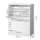 Artiss White Iris Shoe Rack Cabinet - Adjustable Shelves, 24 Pairs Capacity, 63x29x84cm, Stylish and Contemporary Design