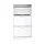 Artiss Shoe Rack Cabinet - 36 Pairs, Adjustable Shelves, Stylish Design, White Particle Board, 63x30x120cm, Easy Assembly