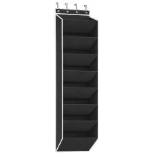 Artiss 8-Tier Over Door Shoe Organiser with 15kg Capacity Black and White