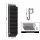 Artiss 8-Tier Over Door Shoe Organiser Set of 2 168cm Black and White