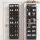 Artiss 8-Tier Over Door Shoe Organiser Set of 2 168cm Black and White