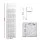 Artiss Over Door Shoe Organiser 2 Pack 24 Pockets 6-Tier White
