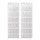 Artiss Over Door Shoe Organiser 2 Pack 24 Pockets 6-Tier White