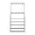 Artiss Shoe Rack Hall Tree, Metal, 176x29x80cm, Black - 3-in-1 Organiser for 16 Pairs, Coats & Accessories