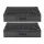 Artiss Under Bed Shoe Storage Organiser 12 Pairs 2 Pack Grey