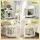 Gardeon Corner Shower Stool Side Table HDPE Bathroom Bench Seat with Storage 150kg Capacity Compact Waterproof
