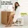 Gardeon Corner Shower Stool Side Table HDPE Bathroom Bench Seat with Storage 150kg Capacity Compact Waterproof