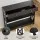 Artiss Console Table, MDF, 100x30x80cm, Black, 3-Tier with USB Outlets, Sleek Handles, Easy Assembly, 1-Year Warranty