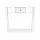 Artiss 100cm White Console Table Narrow Hallway Entryway Sofa Side Table with Drawer Shelf Melamine Finish