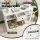 Artiss 100cm White Console Table Narrow Hallway Entryway Sofa Side Table with Drawer Shelf Melamine Finish