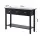 Artiss Console Table 100cm with 3 Drawers Open Shelf Vintage Handles Black for Hallways Living Rooms and Offices