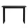 Artiss 110CM Black Console Table – Minimalist Design with Wood Grain, Ski-Leg Support, Easy Assembly, Anti-Tip Safety