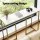 Artiss Marble Effect Console Table - White & Gold, 95cm, E1 Particle Board, Metal Frame, Space-Saving, 50kg Capacity