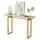 Artiss 110cm Marble Effect Console Table White Gold Slim 30cm Depth Hallway Entryway Table 75kg Capacity