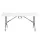 Gardeon 180cm Folding Table Portable Fold-in-Half with Carry Handle White for Camping Catering and Events