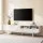 Artiss 200cm White TV Entertainment Unit Fluted Front Fits up to 80in TVs 70kg Tabletop Capacity 2 Cabinets