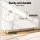 Artiss Riley Entertainment Unit - 180CM White TV Cabinet with 4 Doors, Metal Legs, Cable Management, Easy Assembly