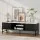 Artiss Kaisu 140CM TV Cabinet: Marble-Effect Tabletop, Metal Legs, Storage, Cable Management, Easy Assembly, White/Black