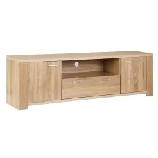 Artiss 180cm Pine TV Unit Entertainment Cabinet with Drawer Soft Close Hinges Fits up to 70-inch TVs 80kg Capacity