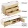 Artiss TV Unit and Chest of Drawers Set Pine with Storage and Solid Wood Legs