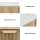Artiss TV Unit and Chest of Drawers Set Pine with Storage and Solid Wood Legs