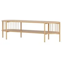 Artiss 148cm Pine TV Unit - Sturdy Particleboard, Child-Safe Edges, Easy Assembly, 60kg Capacity, Coastal Design