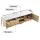 Artiss 150cm Pine TV Unit: Entertainment Storage with Drawers, Shelves, Fluted Doors, and Anti-Tip Safety Features