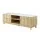 Artiss 150cm Pine TV Unit: Entertainment Storage with Drawers, Shelves, Fluted Doors, and Anti-Tip Safety Features